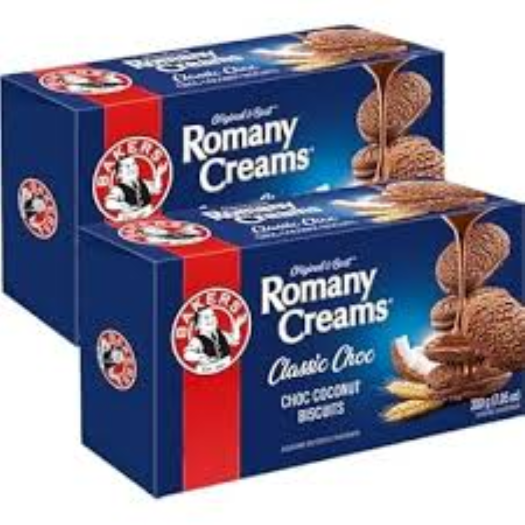 BAKERS ROMANY CREAMS 200G